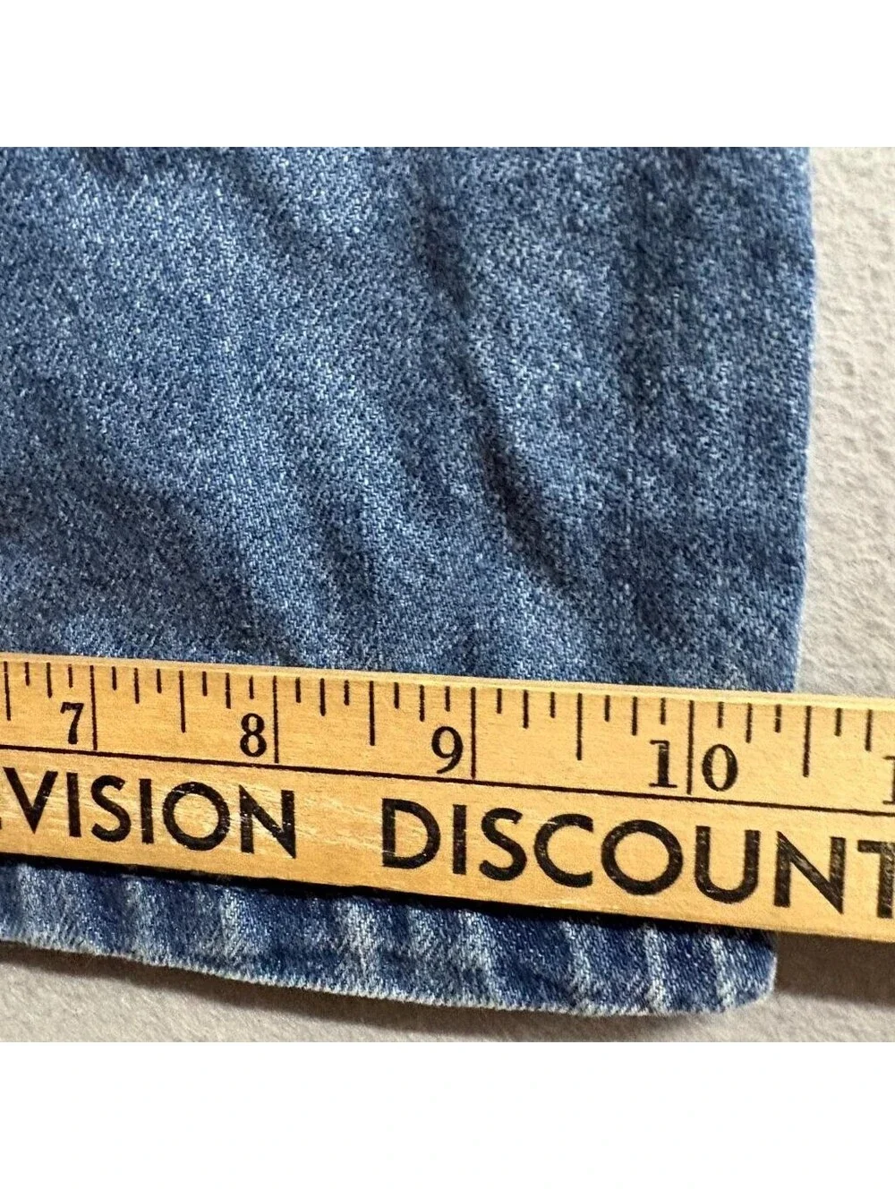 Ava & Viv Cargo Jeans Womens 16 Blue Denim Wide Leg Elastic Waist Utility Pants